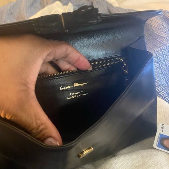 Ferragamo Leather Clutch - Picture 2 of 9